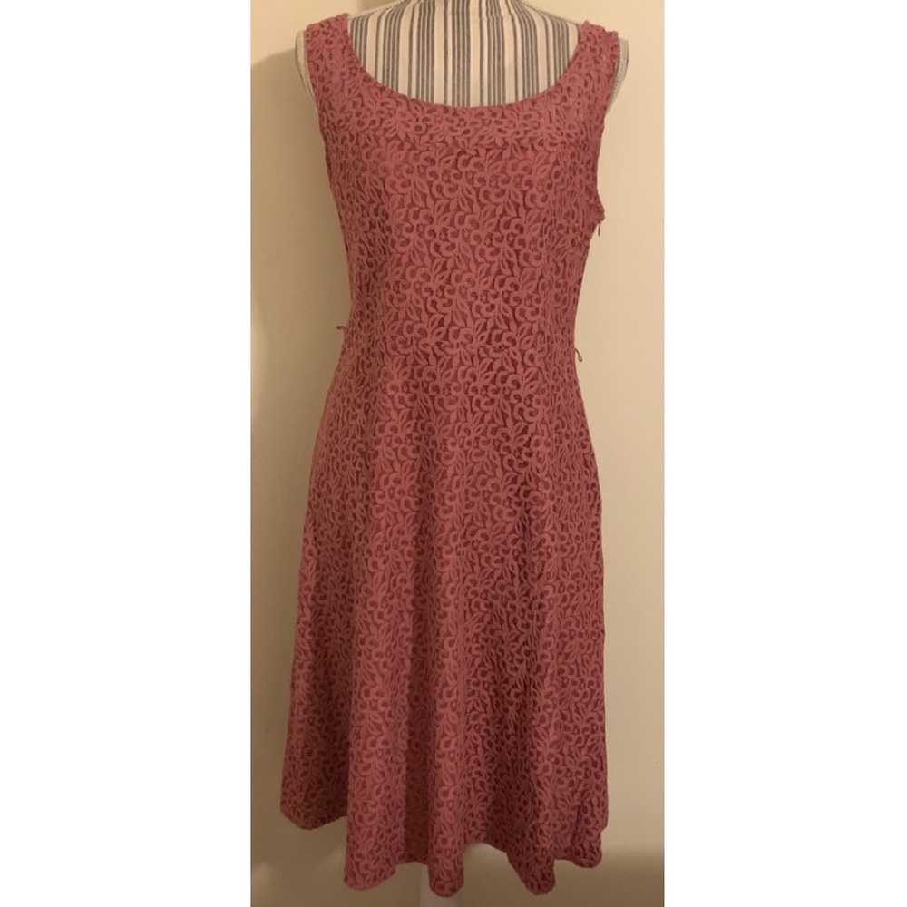 Axcess a Liz Claiborne company- Pink Laced Dress